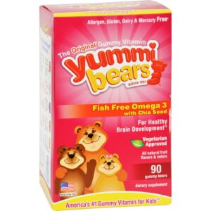 Hero Nutritionals Yummi Bear - Omega 3-6-9 - 90 Count