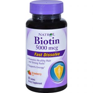 Comprar natrol biotin - fast dissolve - strawberry - 5000 mcg - 90 tablets preço no brasil vitamina b suplemento importado loja 3 online promoção - 27 de janeiro de 2023