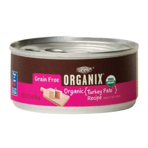 Castor And Pollux Organic Cat Food - Turkey Pate - Case Of 24 - 5.5 Oz.