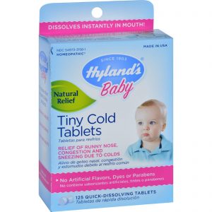 Comprar hylands homeopathic baby tiny cold tablets - 125 tablets preço no brasil bebê e crianças suplemento importado loja 7 online promoção - 13 de agosto de 2022
