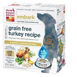 The Honest Kitchen Embark - Grain Free Turkey Dog Food - 4 Lb.