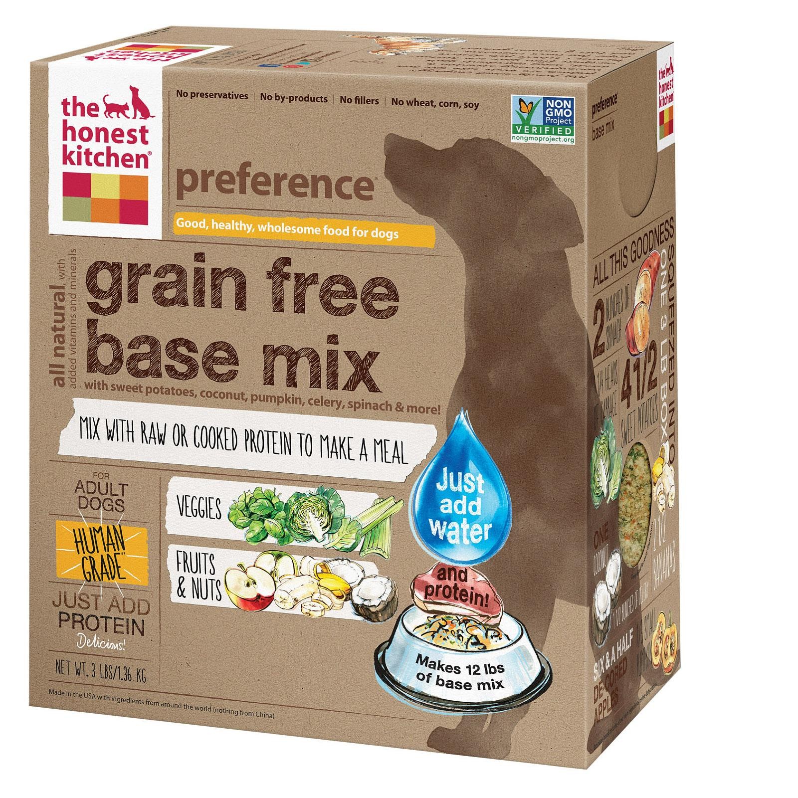 The Honest Kitchen Preference - Grain Free Base Mix Dog Food - 3 Lb.