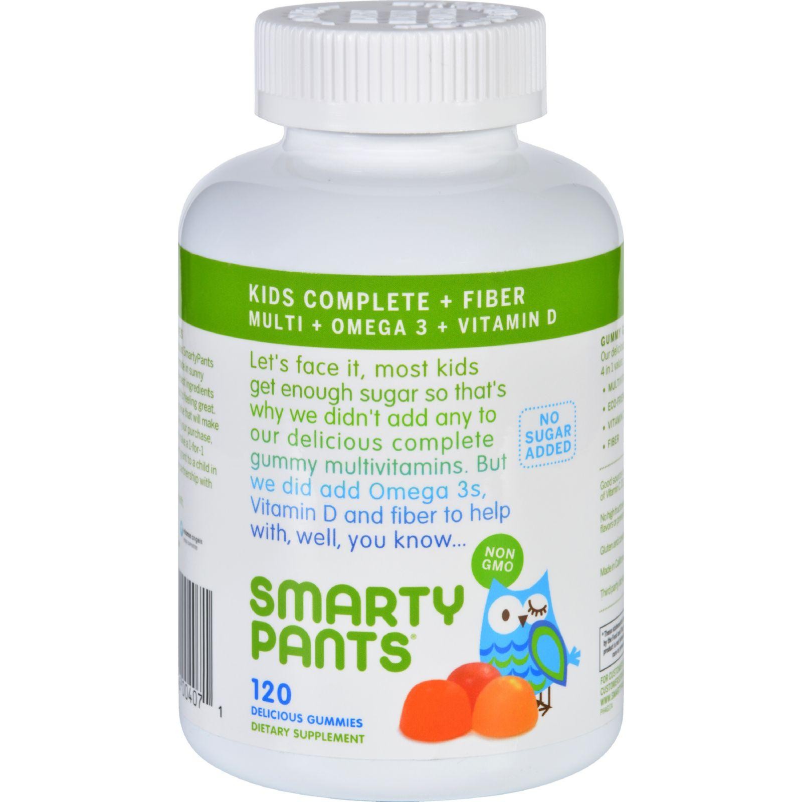 Smartypants Multivitamin - Kids Complete And Fiber Gummy - 120 Count