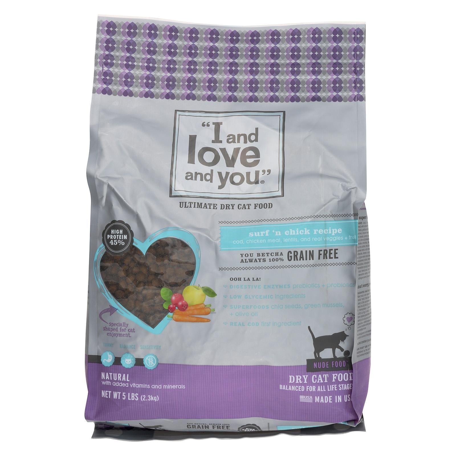 I And Love And You Nude Food - Surf N Chick - Case Of 3 - 5 Lb.