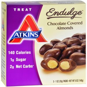 Comprar atkins endulge pieces - chocolate covered almonds - 5 ct - 1 oz - 1 case preço no brasil queimadores de gordura suplemento importado loja 11 online promoção - 28 de setembro de 2022