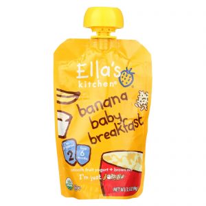 Comprar ella's kitchen baby breakfast - banana - case of 12 - 3. 5 oz. Preço no brasil bebê e crianças suplemento importado loja 7 online promoção - 16 de abril de 2024
