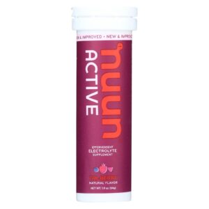 Nuun Hydration Nuun Active - Tri - Berry - Case Of 8 - 10 Tablets