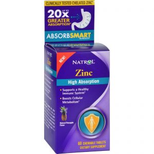 Comprar natrol zinc - high absorption - 60 chewable tablets preço no brasil multiminerais suplemento importado loja 17 online promoção - 28 de janeiro de 2023