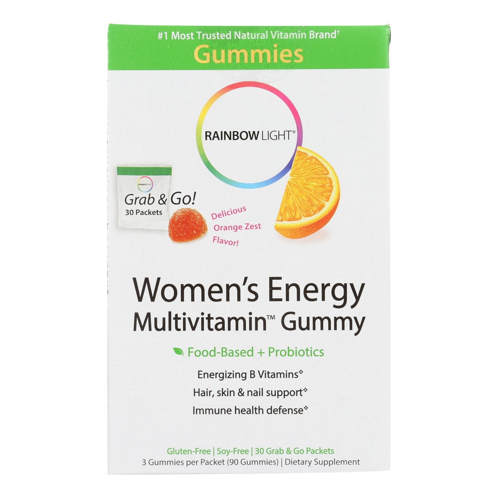 Rainbow Light Womens Multivitamin - Energy - Gummy - 30 Packets