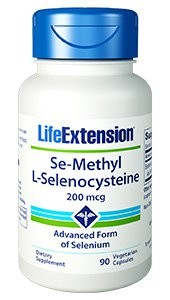 Life Extension Se-Methyl L-Selenocysteine | 200 mcg, 90 vegetarian capsules