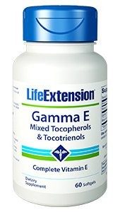 Life Extension Gamma E Mixed Tocopherols & Tocotrienols | 60 softgels