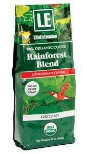 Comprar life extension rainforest blend ground coffee natural vanilla flavor | 12 oz (340 g) preço no brasil multivitamínico adulto suplemento importado loja 7 online promoção - 25 de março de 2023