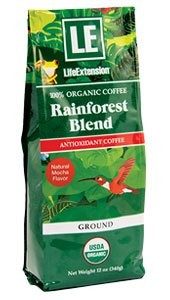 Comprar life extension rainforest blend ground coffee natural mocha flavor | 12 oz (340 g) preço no brasil multivitamínico adulto suplemento importado loja 7 online promoção - 27 de janeiro de 2023