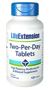 Life Extension Two-Per-Day Tablets | 120 tablets