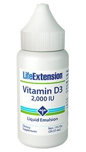 Life Extension Liquid Vitamin D3 | 1 fl oz (29.57 ml)