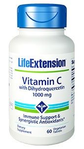 Life Extension Vitamin C with Dihydroquercetin | 1000 mg, 60 vegetarian tablets