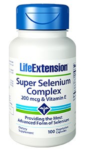 Life Extension Super Selenium Complex | 200 mcg & Vitamin E, 100 vegetarian capsules