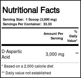 PrimaForce D-ácido aspártico 100 g - Imagem 3