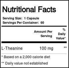 Enzymatic Therapy L-Chánina 60 Cápsulas - Imagem 3