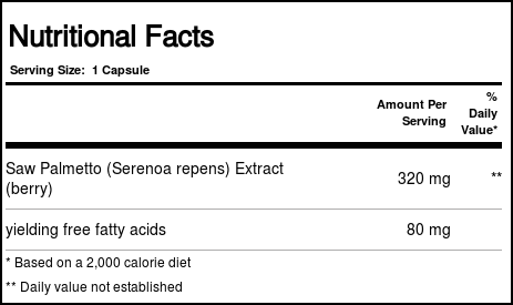 DaVinci Laboratories Saw Palmetto - 90 Cápsulas - Imagem 2