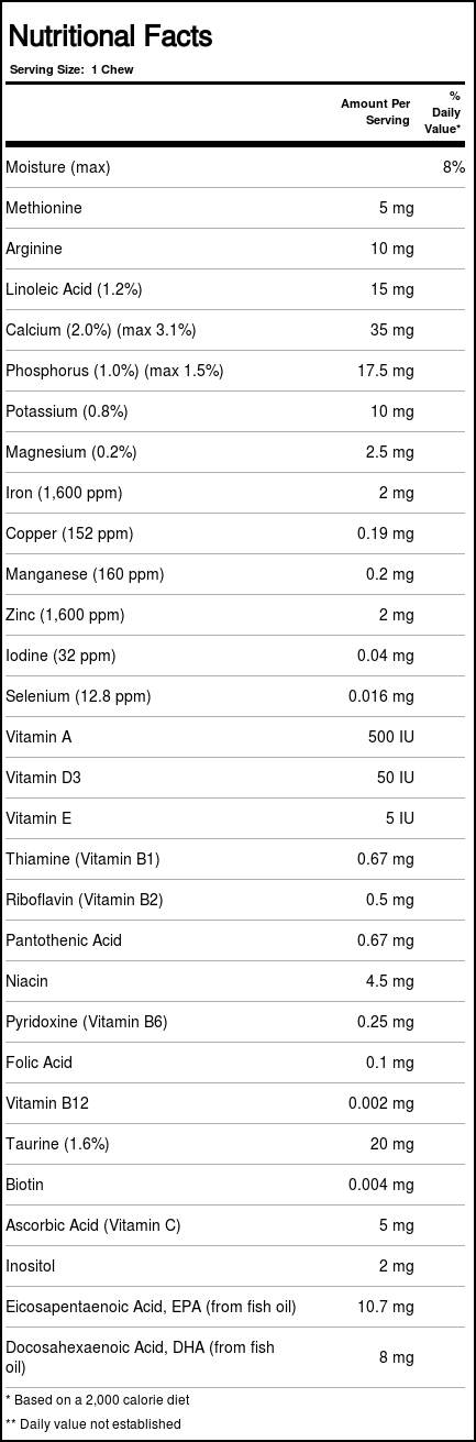 DaVinci Laboratories Spectra Cat - 30 Bite-Size Chews - Imagem 2