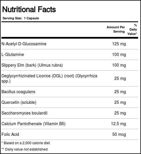 Thorne Research Gastriplex - 180 Cápsulas - Imagem 2