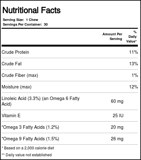 Pet Natural's Of Vermont Skin & Dog Coat Softchew 45ct - Imagem 3