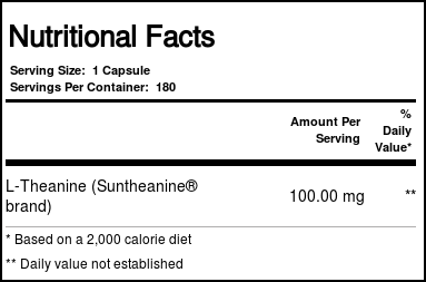 Enzymatic Therapy L-Chánina 180 Cápsulas - Imagem 3