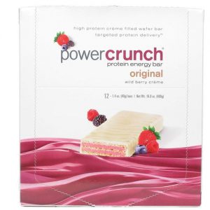 Comprar power crunch bar bionutritional research group wild berry creme 12 barras preço no brasil barras de proteínas suplemento importado loja 49 online promoção - 11 de abril de 2024