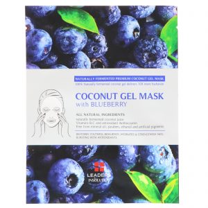 Comprar leaders, máscara de gel de coco com blueberry, 1 máscara, 30 ml preço no brasil máscaras e peelings faciais suplemento importado loja 43 online promoção - 6 de agosto de 2022