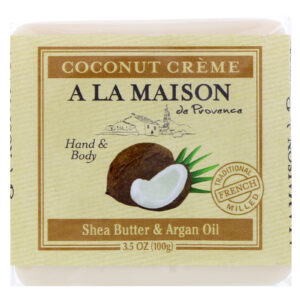 A La Maison de Provence, Sabonete para Mãos e Corpo, Creme de Coco, 100 g