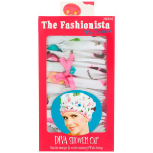 Betty Dain Creations, LLC, The Fashionista Collection, Touca para Banho, 1 touca