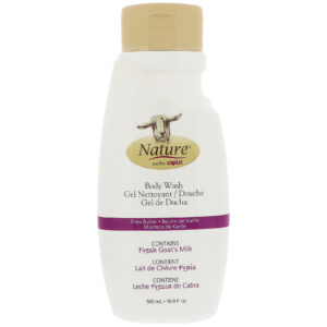 Canus, Sabonete Líquido, Com Leite Fresco de Cabra, Manteiga de Carité, 16,9 fl oz (500 ml)