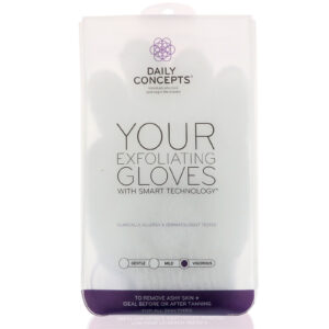 Daily Concepts, Suas Luvas Esfoliantes, Vigoroso, 1 Par