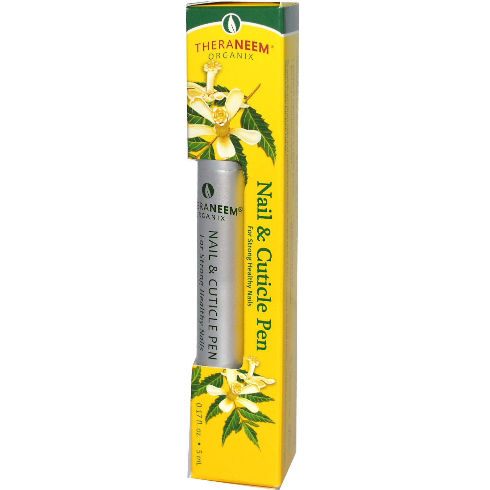 Organix South, TheraNeem Organix, Caneta para Unha & Cutícula, 0.17 fl oz (5 ml) - Imagem 2