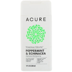 Acure Organics, Shampoo de Volume Vivaz, Menta e Equinácea, 12 fl oz (354 ml)