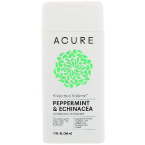 Acure Organics, Condicionador de volume vivaz, Menta e Equinácea, 12 fl oz (354 ml)
