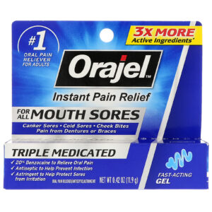 Comprar orajel, instant pain relief for all mouth sores fast - acting gel, 0. 42 oz (11. 9 g) preço no brasil primeiros socorros suplemento importado loja 9 online promoção - 2 de maio de 2024