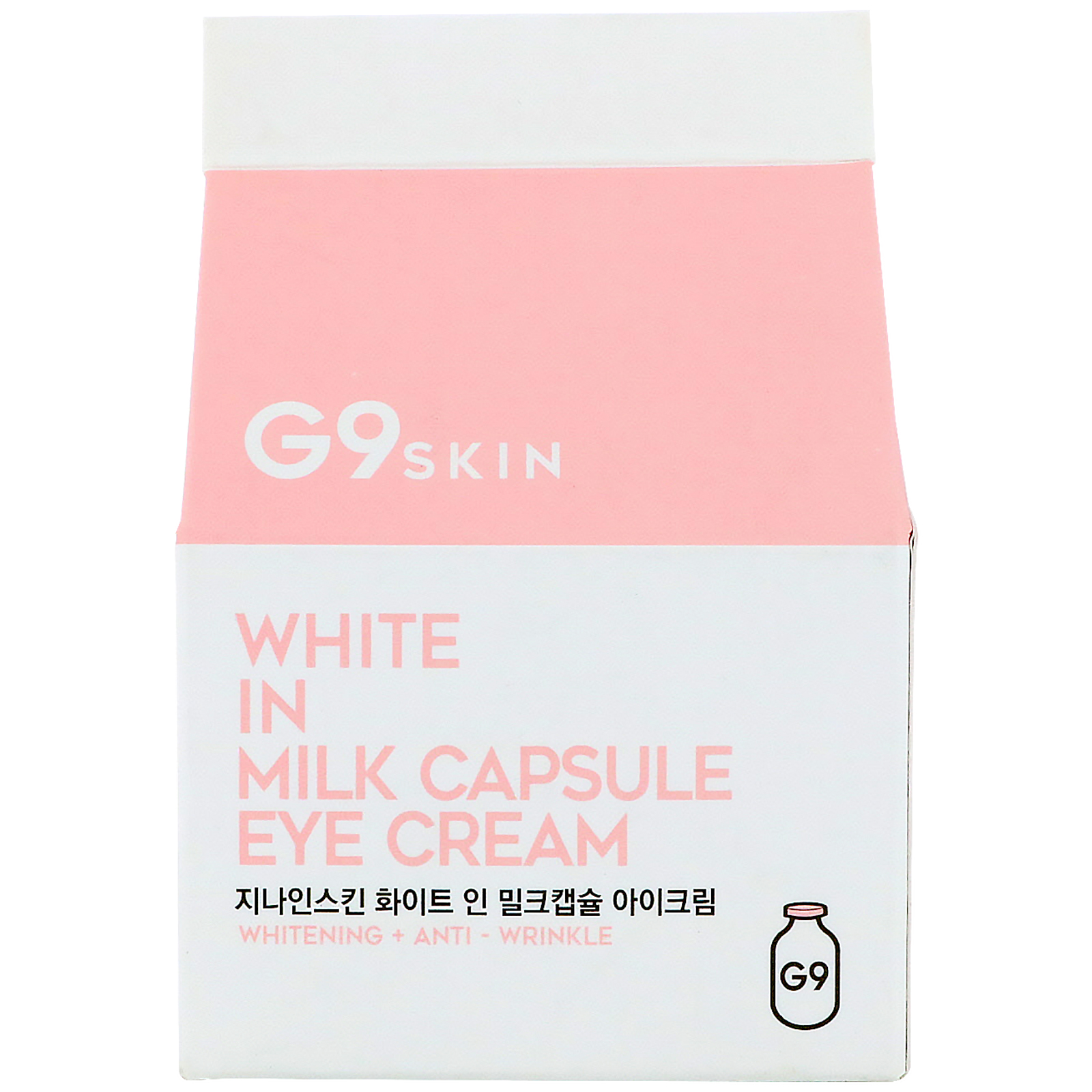 G9skin, Branco em Creme para os Olhos de Cápsula de Leite, 30 g
