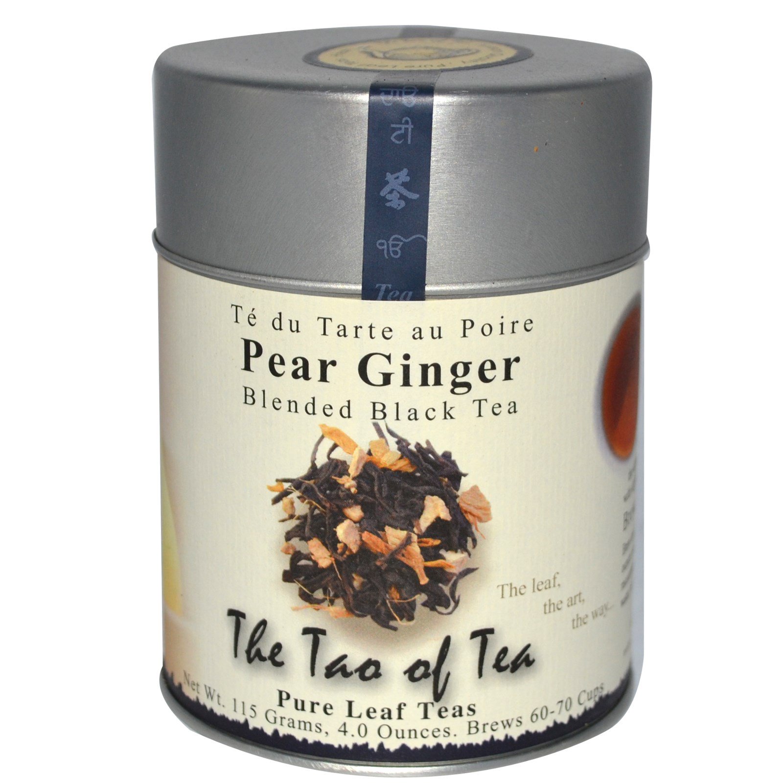 The Tao of Tea, Mistura de Chá Preto, Gengibre e Essência de Pera, 4 onças (115 g) - Imagem 2