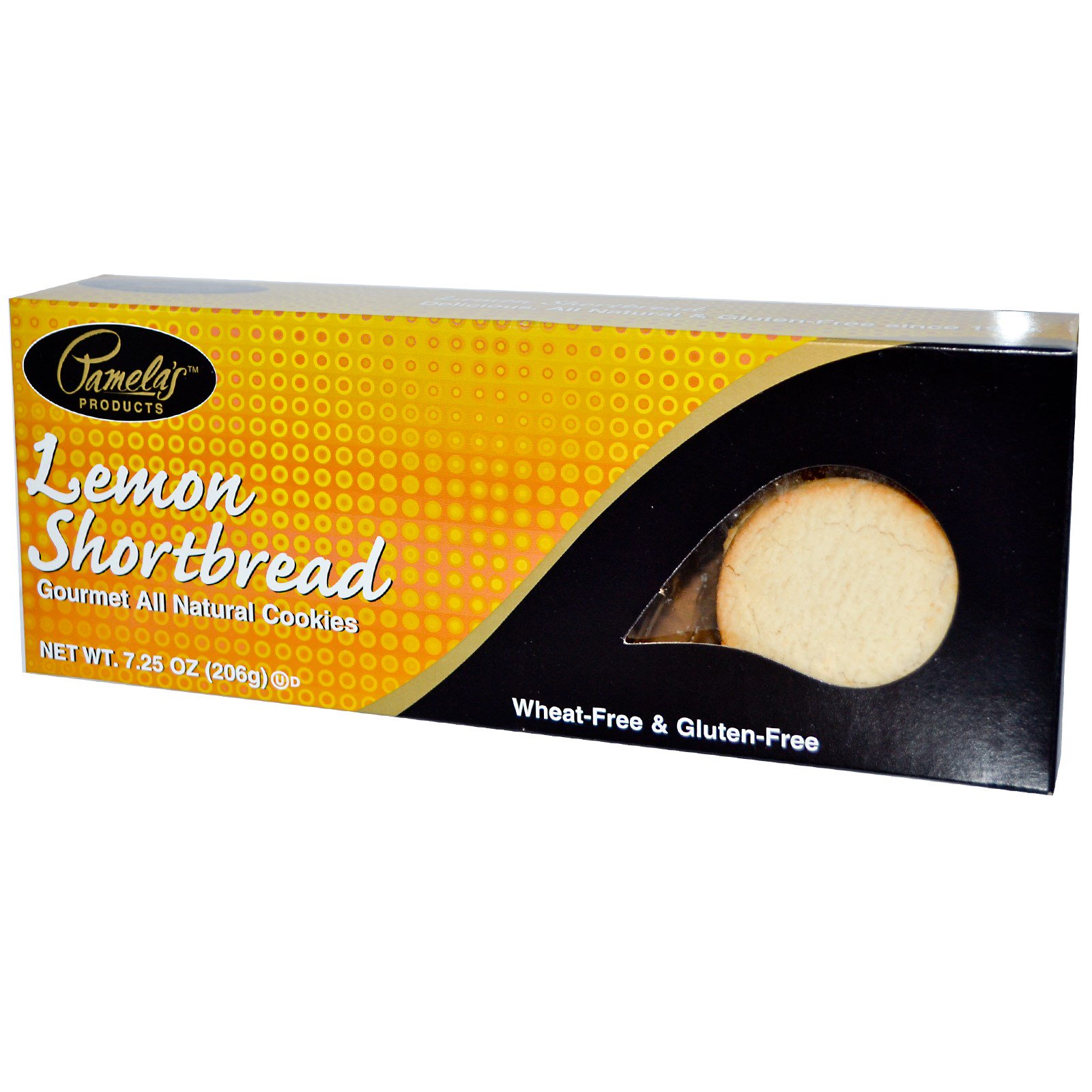 Pamela's Products, Cookies Naturais Gourmet, Bolacha Amanteigada de Limão, 7.25 oz (206 g) - Imagem 2