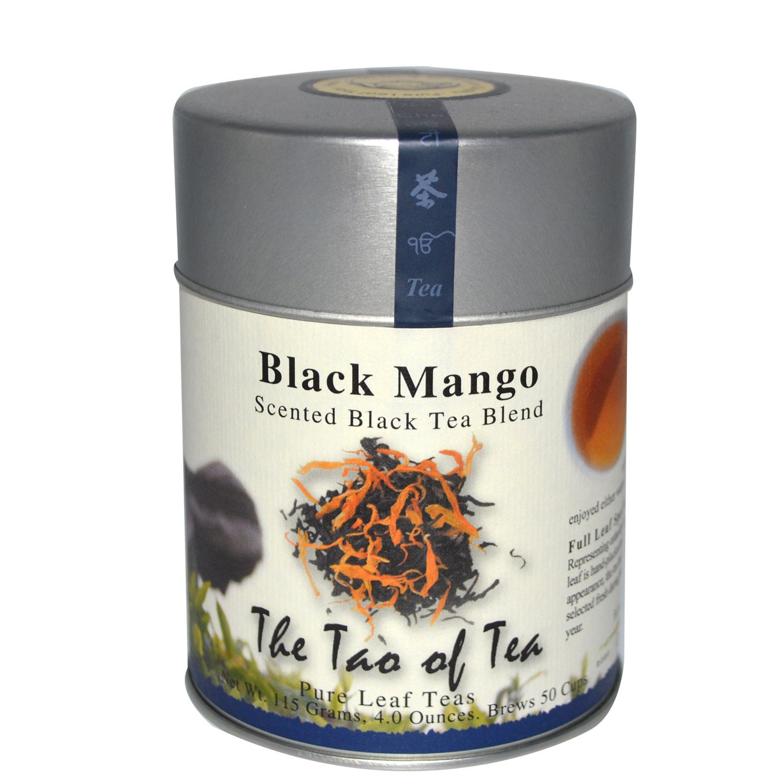 The Tao of Tea, Mistura de Chá Preto Aromatizado, Preto + Manga, 4 onças (115 g) - Imagem 2