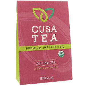 Cusa Tea, Orgânico, Chá Oolong, 10 Porções Individuais, 0,04 onças (1,2 g) cada