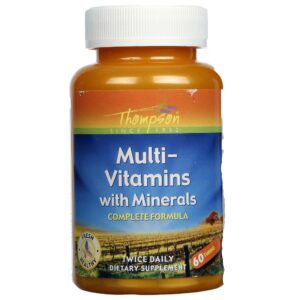 Thompson Multi-vitaminas com minerais 60 Tabletes