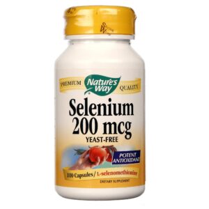 Nature's Way Selênio 100 Cápsulas