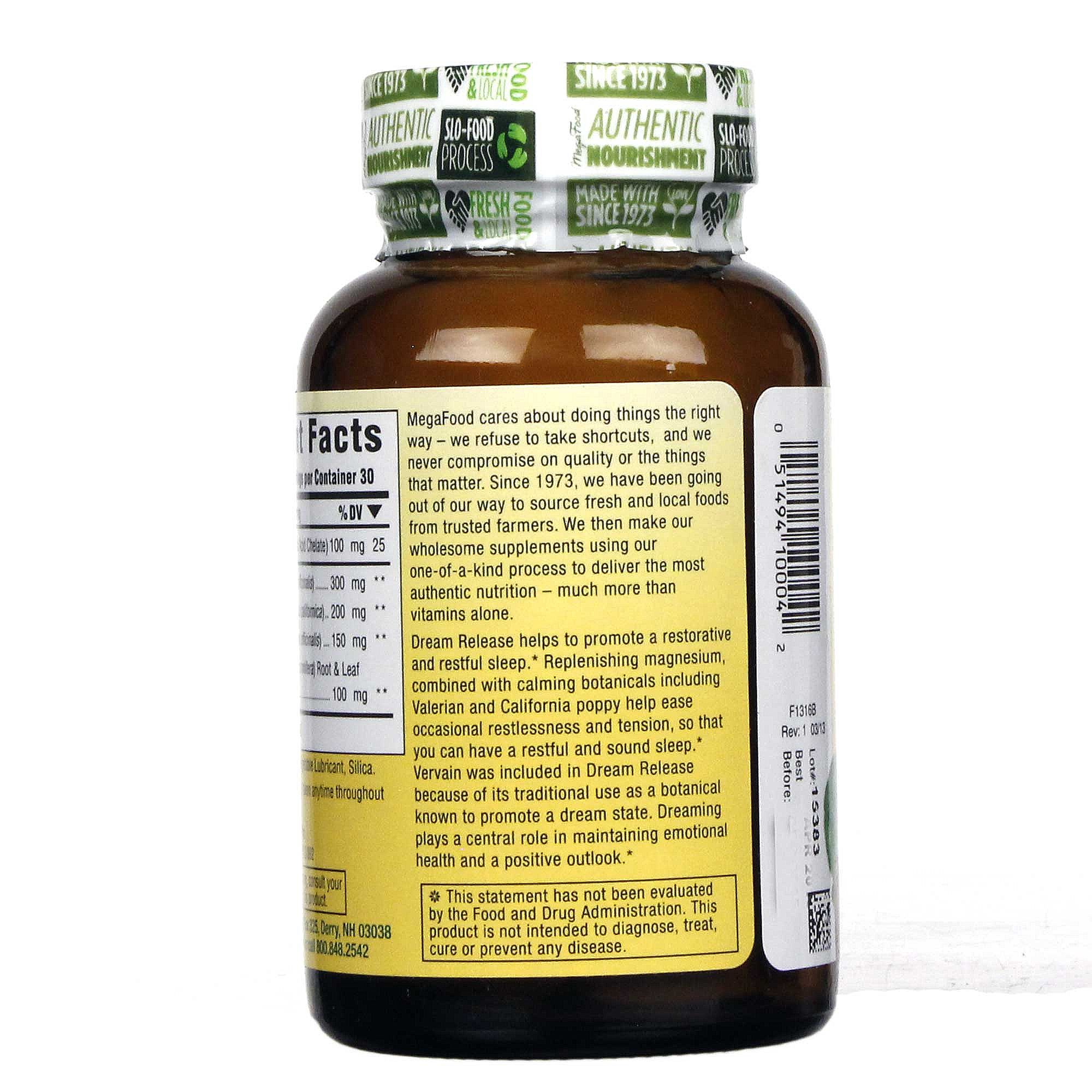 MegaFood Sonho Solte 30 Tabletes - Imagem 3