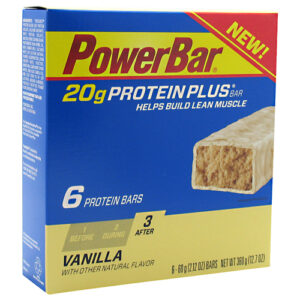 Powerbar Proteína mais Bar, Baunilha - 6 pack