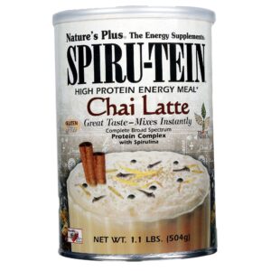 Nature's Plus Spiru-Tein Chai Latte 1 lb,1