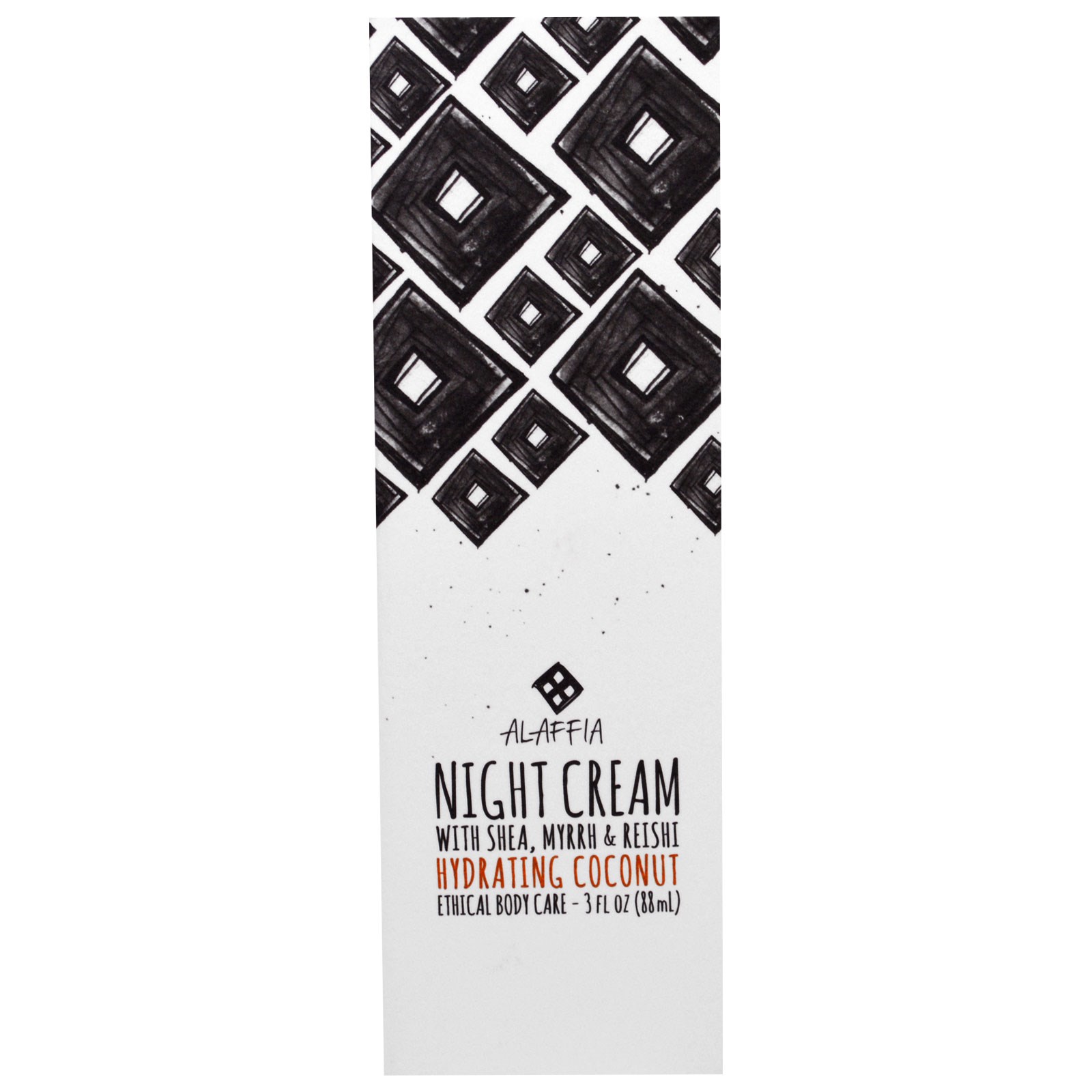 Alaffia, Creme da Noite, Hidratante de Coco, 88 ml