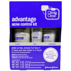 Comprar clean & clear, vantagem, conjunto de controle da acne, conjunto com 3 unidades preço no brasil tratamentos e séruns suplemento importado loja 51 online promoção - 4 de dezembro de 2023